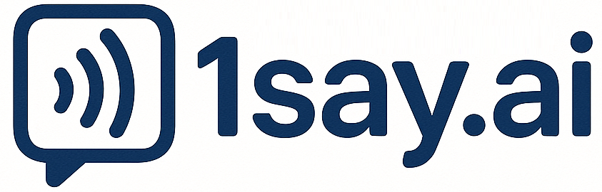 1Say AI Logo